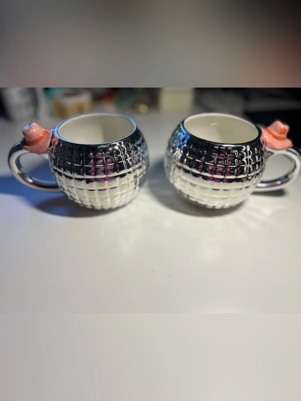 Disco cowgirl mugs - Set of 2